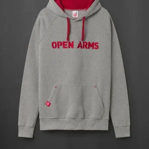 Sudadera gris Open Arms