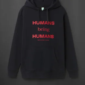 Sudadera Humans being humans Open Arms