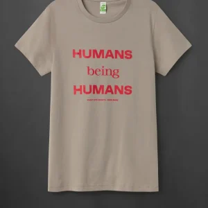 Camiseta Humans being humans Open Arms
