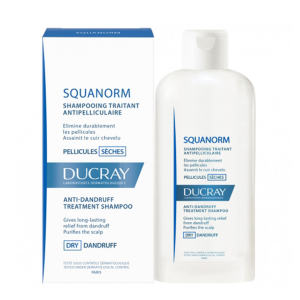 Ducray – Squanorm Shampooing traitant antipelliculaire – Pellicules sèches – 200 ml
