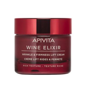 Apivita Wine Elixir Crème Lift Rides & Fermeté – Texture Riche 50ml