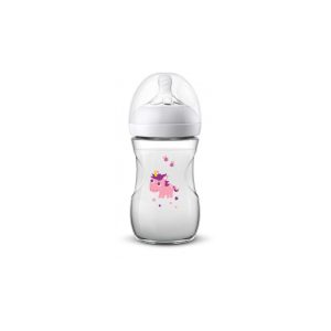 AVENT BIBERON NATURAL 2.0 9OZ UNICORN SCF070/25