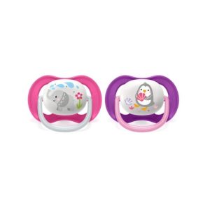 AVENT Sucette Ultra Air Animals 6-18 Mois SCF080/07