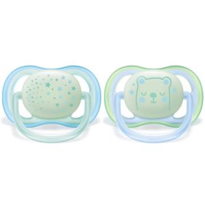 AVENT Sucettes Ultra Air Night 0-6m scf376/10