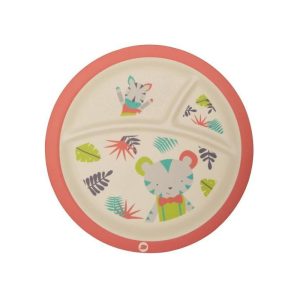 BÉBÉ CONFORT ASSIETTE APPRENTI AVEC COMPARTIMENTS BAMBOO JUNGLE VIBES 2277