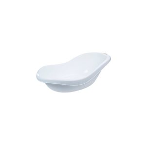 Bébé Confort Baignoire Ergonomique avec vidange (0-12 mois) : Blanc