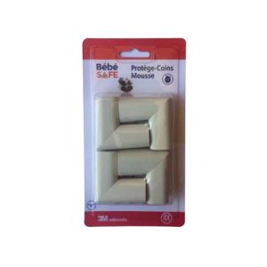Bébé Safe PROTEGE COINS MOUSSE BLANC (4 pcs)  – 90009252B