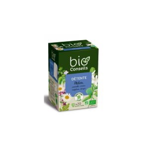 Bio conseils Infusion Détente Bio 20 sachets