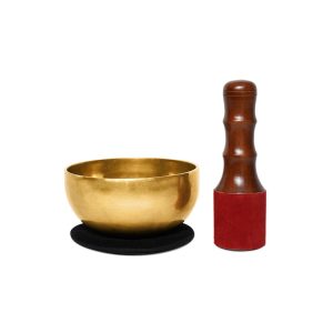 Pack complet bol chantant tibétain – Ø 15.5 cm