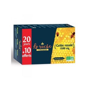 DIETAROMA GELÉE ROYALE BIO 1500MG – 20 AMPOULES DE 15ML