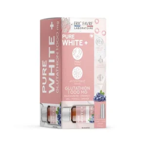 ERIC FAVRE SHOT PURE WHITE + GLUTATHION 1000 MG BOITE DE 10