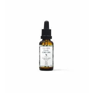 Huile de massage naturelle Cèdre & Iris – 30 mL