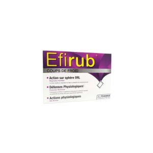 Les 3 chênes Efirub 8 sachets coup de froid