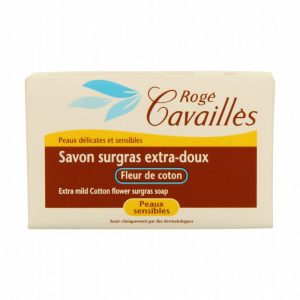 rogé cavaillés savon surgras extra doux 150g fleur de coton