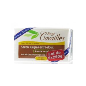 rogé cavaillés Savon surgras Extra doux Amande verte DUO, 2x250g