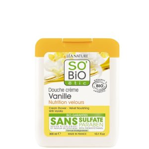 So Bio DOUCHE CRÈME NUTRITION VELOURS A LA VANILLE 300ml
