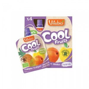 VITABIO POMME MANGUE ANANS ACEROLA 4 x 90 G