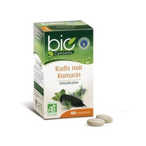 yves ponroy  Radis noir – Romarin Bio   60 comprimés