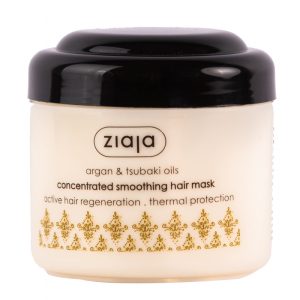 ZIAJA masque capillaire active à l&rsquo;huile d&rsquo;argan et tsubaki 200ml